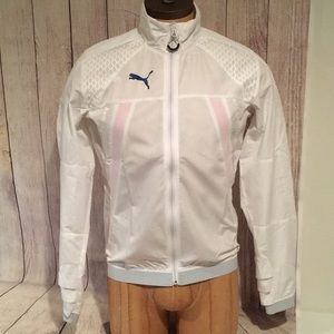 Puma IT evoTRG VENT THERMO-R Jkt White/Tru Blu